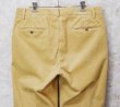 画像5: 90's ビンテージ【ラルフローレン】POLO RALPH LAUREN【preston pant】プレストンパンツ【ベージュ】【コーデュロイパンツ】【33×32】  (5)