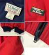 画像2: 〜90's USA製【ビンテージ】L.L.Bean【ＬＬビーン】【赤×裏地紺フリース】【スリーシーズンジャケット】【サイズXL】  (2)