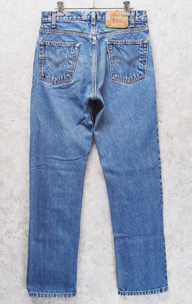 画像4: 90's【メキシコ製】ビンテージ【LEVI'S】【リーバイス505】５０５【デニムパンツ】【ブルーデニム】【31ｘ30】  (4)