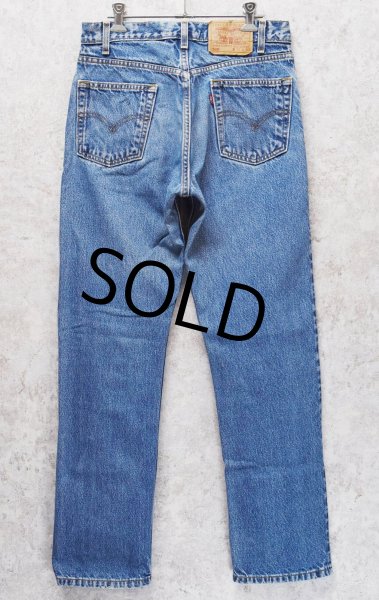 画像4: 90's【メキシコ製】ビンテージ【LEVI'S】【リーバイス505】５０５【デニムパンツ】【ブルーデニム】【31ｘ30】  (4)