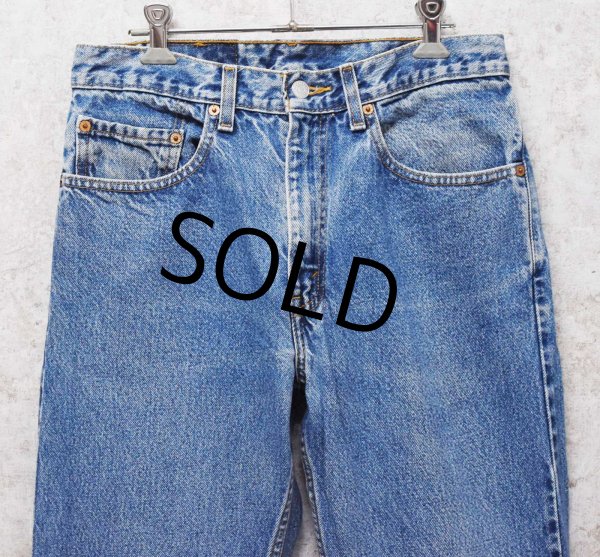 画像1: 90's【メキシコ製】ビンテージ【LEVI'S】【リーバイス505】５０５【デニムパンツ】【ブルーデニム】【31ｘ30】  (1)