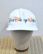 画像3: 【ビンテージ】Walt Disney World【ウォルトディズニー】刺繍【白】BBキャップ【ベースボールキャップ】サイズフリー  (3)