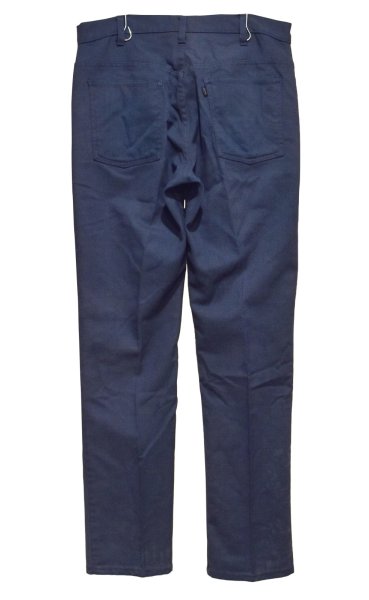 画像3: ~70's【ビンテージ】【LEVI'S】【リーバイス】ダークブルー【スタプレスト】【STA-PREST】【w33程度】  (3)