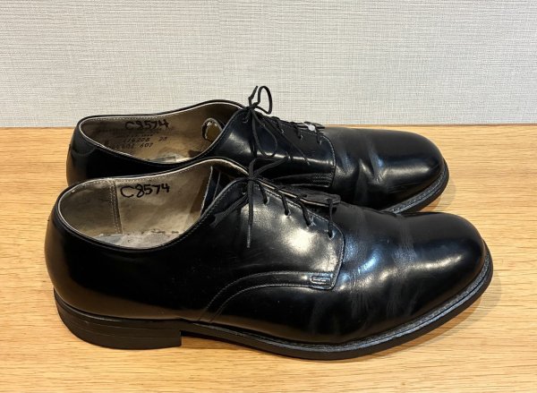 画像3: 90's【ビンテージ】米軍実物【U.S.NAVY】【サービスシューズ】【11R】29cm程度  (3)