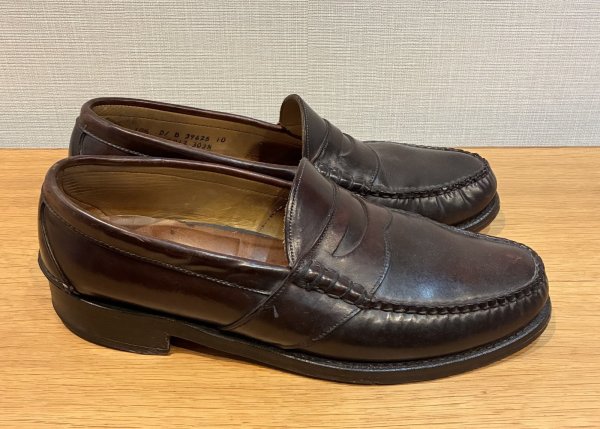 画像3: 二枚目訂正してください　USA製【ビンテージ】【ジョンストン＆マーフィー】JOHNSTON＆MURPHY【ダークブラウン】ローファー【10 1/2 D/B】  (3)