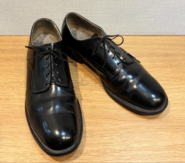 画像1: 90's【ビンテージ】米軍実物【U.S.NAVY】【サービスシューズ】【11R】29cm程度  (1)