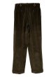 画像3: ビンテージ フランス製？【BERNARD ZINS】ベルナールザンス【ブラウン】２タック【コーデュロイパンツ】コーデュロイスラックス【38】  (3)