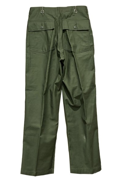 画像3: デッドストック【60's】【米軍実物】【ビンテージ】OG107【ベイカーパンツ】ダブルステッチ【ユーティリティパンツ】【34ｘ33】  (3)