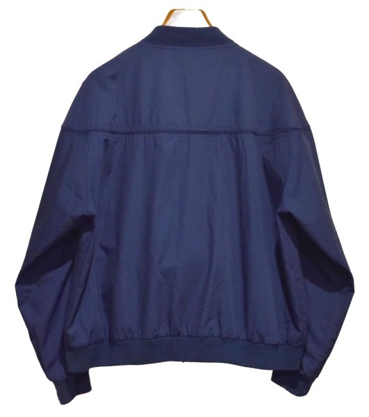 画像3: 【ビンテージ】【TOWN CRAFT】タウンクラフト【紺】ネイビー【カップショルダージャケット】【ジップアップブルゾン】【ダービージャケット】【サイズXL】  (3)