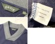 画像2: ビンテージ【ORVIS】オービス【紺×首元グレー】【ショールカラースウェット】【サイズＬ】  (2)