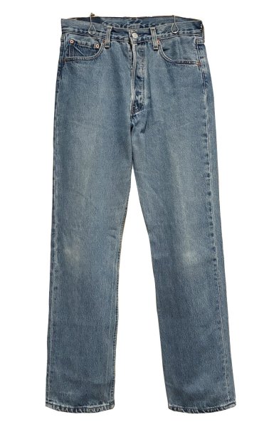 画像1: 90’ｓ【ビンテージ】【USA製】【LEVI'S】【リーバイス501】【デニムパンツ】【32×30】  (1)