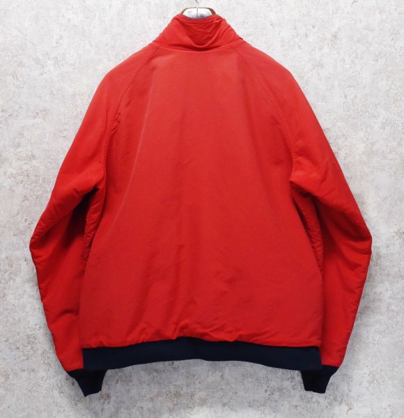 画像3: 【USA製】90's~【ビンテージ】【ランズエンド】【LANDS' END】赤×紺【裏フリース】【スコールジャケット】【サイズL】  (3)