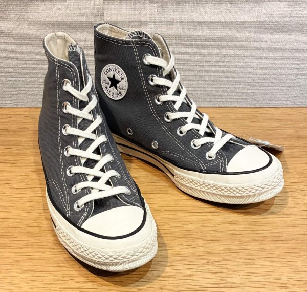 画像1: 【コンバース】CONVERSE【ALL STAR】チャックテイラー CT70【グレー】チャコール【ハイカット】【サイズ4 】 【23ｃｍ】  (1)