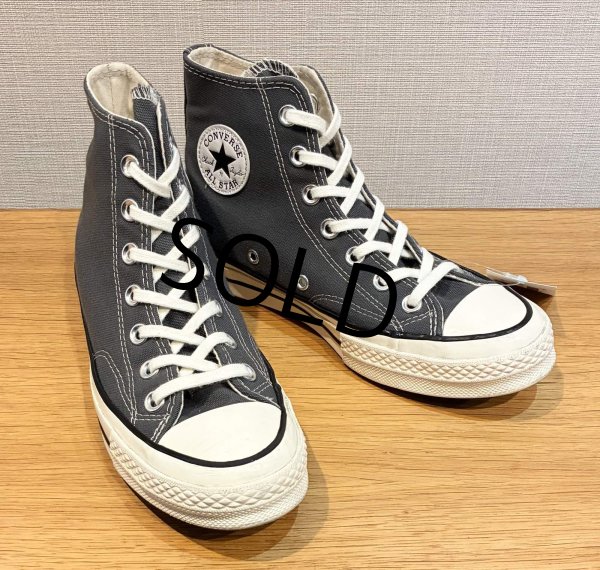 画像1: 【コンバース】CONVERSE【ALL STAR】チャックテイラー CT70【グレー】チャコール【ハイカット】【サイズ4 】 【23ｃｍ】  (1)