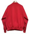 画像3: 【90’s】【USA製】【ビンテージ】【Quitman】クイットマン【赤】無地【スウェットカーディガン】【ワンサイズ】  (3)