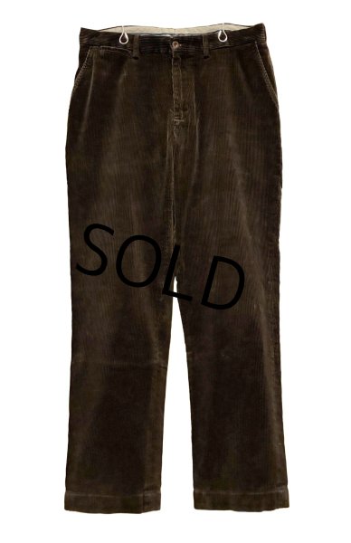 画像1: ビンテージ【ラルフローレン】POLO RALPH LAUREN【preston pant】プレストンパンツ【ブラウン】【コーデュロイパンツ】【34×32】  (1)