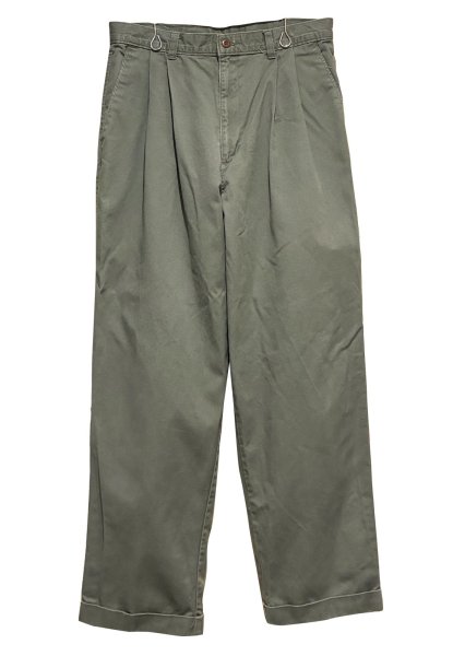 画像1: 【90's】【ビンテージ】【DOCKERS】ドッカーズ【カーキ】【２タックコットンパンツ】【33ｘ30】  (1)