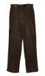 画像1: 【90's】【ビンテージ】【DOCKERS】ドッカーズ khakis【ブラウン】2タック【コーデュロイパンツ】【32ｘ32】  (1)