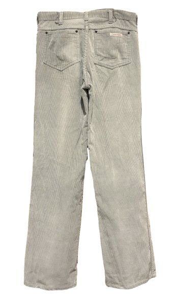 画像3: USA製【ビンテージ】【カルバンクライン】【CALVIN KLEIN】【ライトグレー】【コーデュロイパンツ】 【Ｗ34】  (3)
