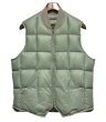 画像1: 〜80's【ビンテージ】【Eddie Bauer】【エディーバウアー】【セージグリーン】スカイライナー 黒タグ ダウン【ダウンベスト】【サイズS程度】  (1)