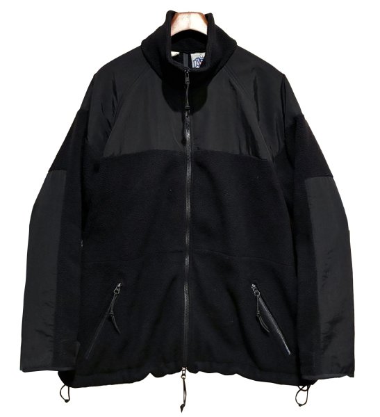 画像1: 米軍実物 U.S.ARMY【ECWCS】 Gen2 level3【PECKHAM】黒 300フリースジャケット【サイズＬ】  (1)