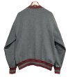 画像3: 90's【USA製】【RUSSELL】ラッセル 【ビンテージ】チャコールｘリブエンジライン 【ヘンリーネックスウェット】【サイズL】  (3)