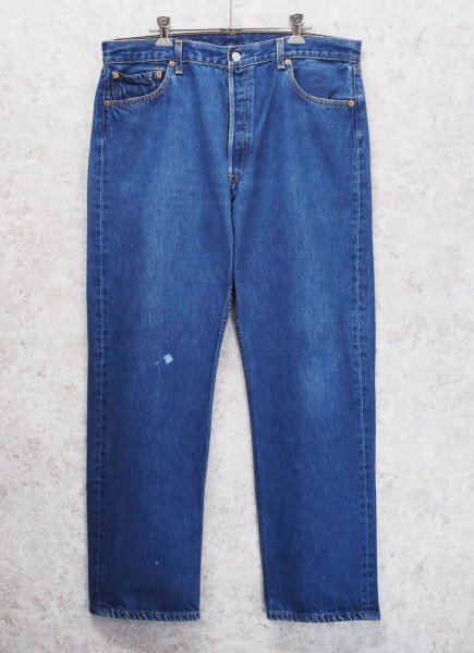 画像1: 00's【ビンテージ】【メキシコ製】【LEVI'S】【リーバイス】【501】【デニムパンツ】【36×30】  (1)
