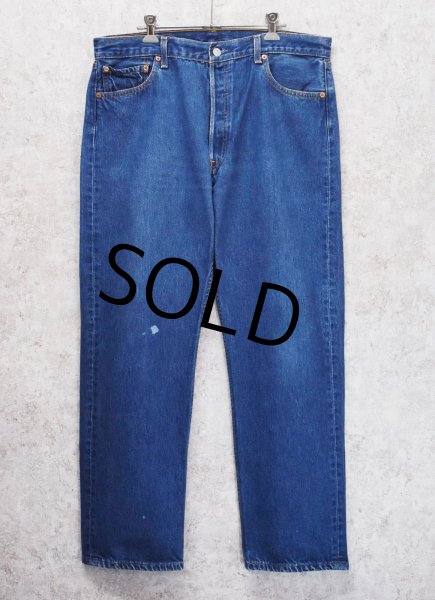 画像1: 00's【ビンテージ】【メキシコ製】【LEVI'S】【リーバイス】【501】【デニムパンツ】【36×30】  (1)