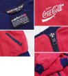 画像2: 90's【USA製】ビンテージ【スポーツマスター】 【SPORTSMASTER】【赤】コカ・コーラ【Coca-Cola】裏ボア【ジップアップブルゾン】ジャケット【サイズL】  (2)