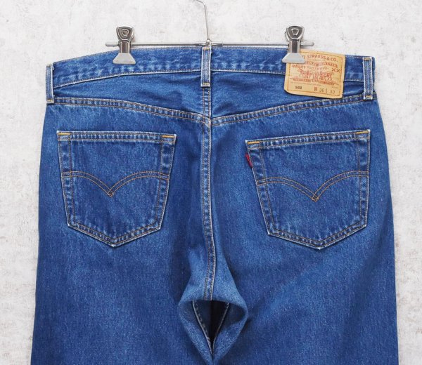 画像5: 00's【ビンテージ】【メキシコ製】【LEVI'S】【リーバイス】【501】【デニムパンツ】【36×30】  (5)
