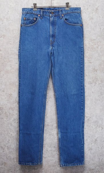 画像1: 90's【USA製】ビンテージ【LEVI'S】【リーバイス505】５０５【デニムパンツ】【ブルーデニム】【34ｘ33】  (1)