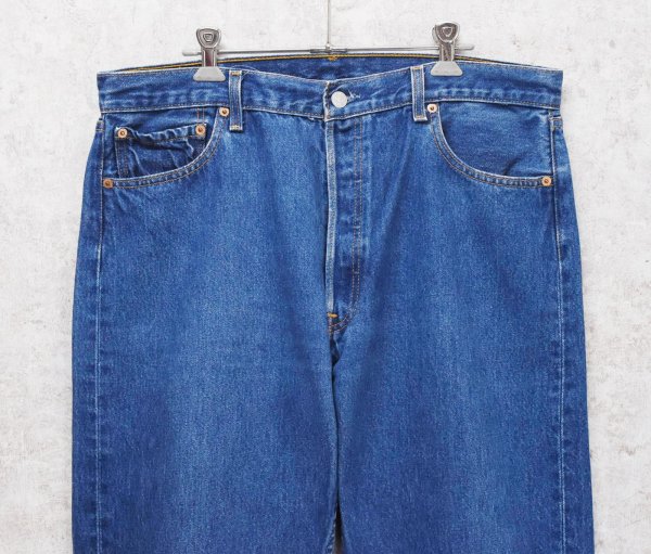 画像4: 00's【ビンテージ】【メキシコ製】【LEVI'S】【リーバイス】【501】【デニムパンツ】【36×30】  (4)
