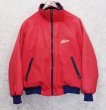 画像1: 90's【USA製】ビンテージ【スポーツマスター】 【SPORTSMASTER】【赤】コカ・コーラ【Coca-Cola】裏ボア【ジップアップブルゾン】ジャケット【サイズL】  (1)