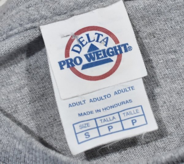 画像2: ビンテージ【DELTA】Royal Flush【キング】プリント【グレー】Tシャツ 【サイズS】   (2)