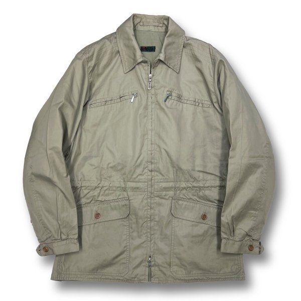 画像1: 【70's】イングランド製【ビンテージ】【アバクロンビー】【アバクロ】【ベージュ】【フード付き】【コットンジャケット】  (1)