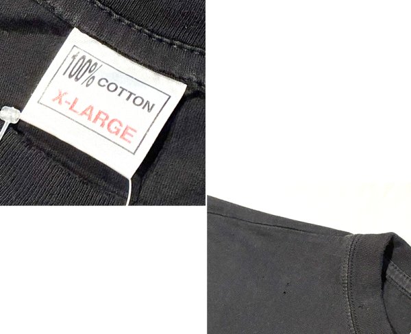 画像2: ビンテージ【切り裂きジャック】JACK THE RIPPER THE TEN BELLS【黒】Tシャツ【サイズXL】  (2)