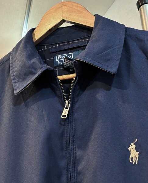 画像5: ビンテージ【ラルフローレン】【RALPH LAUREN】【紺】【スウィングトップ】【ジップアップブルゾン】【サイズS】  (5)