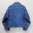 画像3: 90’s【USA製】ビンテージ【LEVI'S】【リーバイス】【70417-6985】【裏地赤チェック】【デニムジャケット】【サイズXL】  (3)