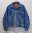 画像1: 90’s【USA製】ビンテージ【LEVI'S】【リーバイス】【70417-6985】【裏地赤チェック】【デニムジャケット】【サイズXL】  (1)