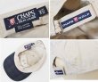 画像2: 【ビンテージ】【CHAPS】チャップス【ラルフローレン】RALPH LAUREN【ベージュｘツバ裏緑チェック】ロゴ入り【ベースボールキャップ】【フリー】  (2)