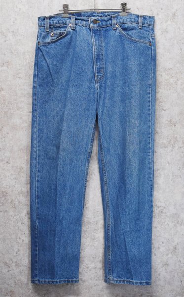 画像3: 【USA製】ビンテージ【LEVI'S】【リーバイス505】５０５【デニムパンツ】【ブルーデニム】【38ｘ30】  (3)