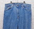 画像4: 【USA製】ビンテージ【LEVI'S】【リーバイス505】５０５【デニムパンツ】【ブルーデニム】【38ｘ30】  (4)