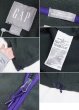 画像2: ビンテージ【ギャップ】【GAP】緑ｘ紫【ハーフジップ】【フリース】【プルオーバー】【サイズＭ】  (2)