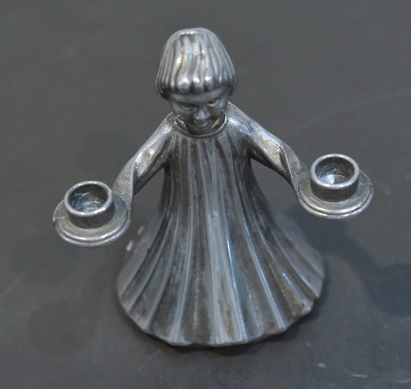 画像6: イタリー製【ビンテージ】アンティーク【天使】【キャンドルホルダー】  (6)