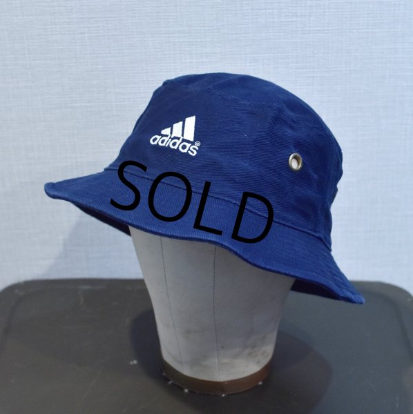 画像3: 【ビンテージ】【ADIDAS】アディダス【キャンバスコットン】ロゴ入り【バケットハット】【サイズL/XL】  (3)