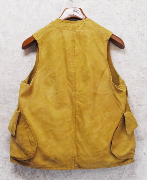 画像3: 【30's】【ビンテージ】【ブラウン】ベスト【ハンティングベスト】【US40】  (3)
