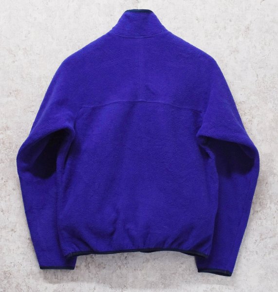 画像3: 80's~【USA製】【パタゴニア】patagonia【青】フルジップ 【フリースジャケット】【サイズM】  (3)