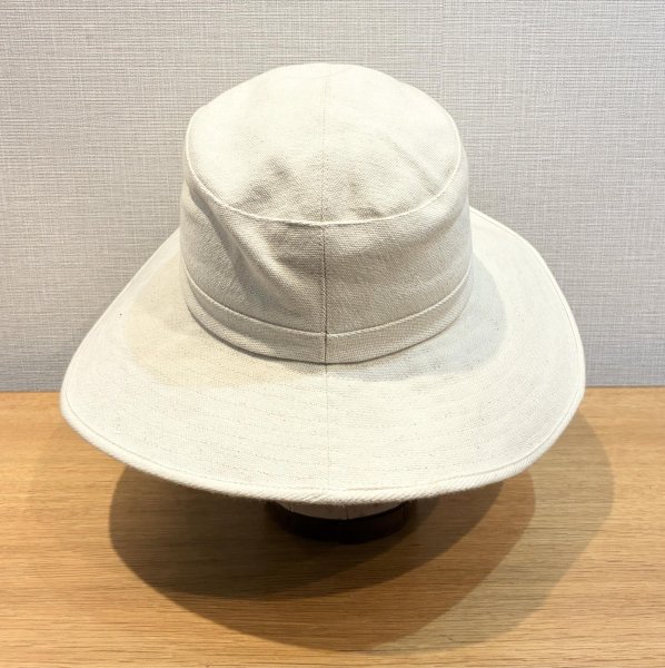 画像6: デッドストック ~90's【ビンテージ】ORVIS【オービス】生成り  レディース【コットンハット】【MULTI FIT 54〜57ｃｍ】  (6)
