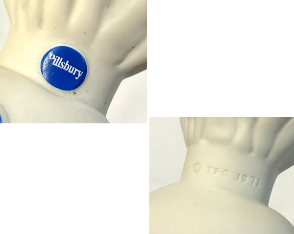 画像2: 70's【ビンテージ】アンティーク【ピルズベリー】【ソフビ人形】【人形】  (2)