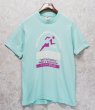 画像1: 90's【USA製】 ビンテージ【FRUIT OF THE LOOM 】フルーツオブザルーム【ターコイズ】 west bloomfield half marathon 【 Tシャツ】【サイズL】  (1)